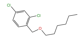 2,4-Dichlorobenzyl hexyl ether